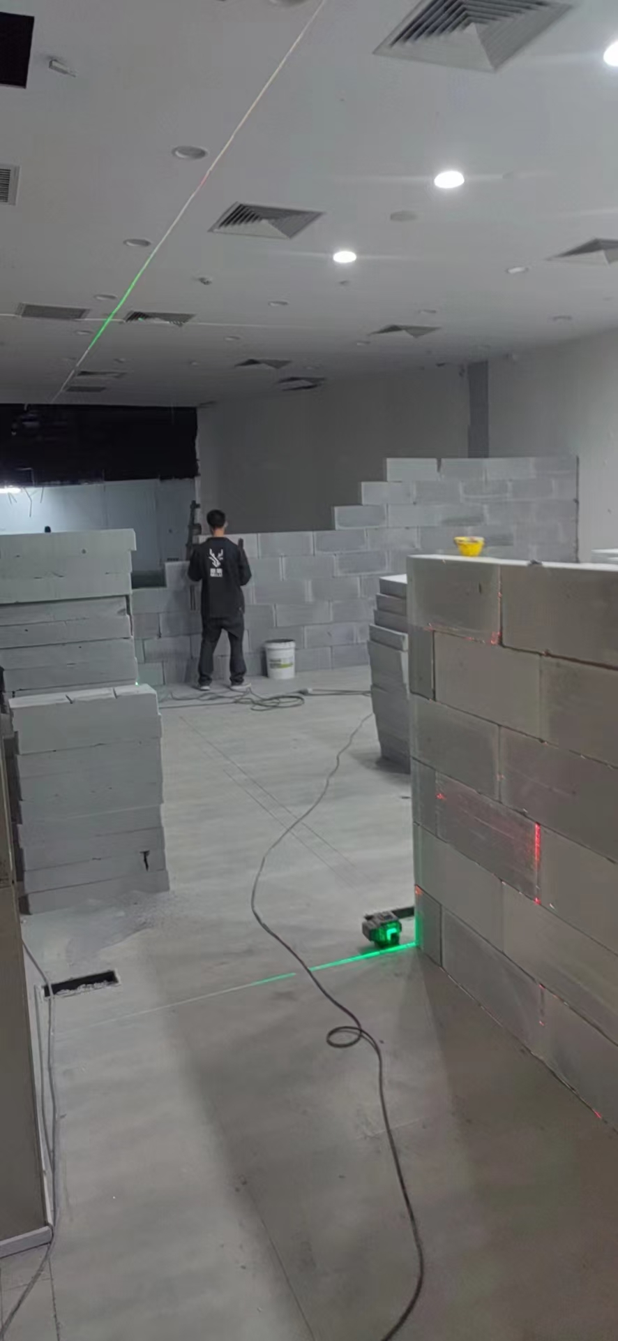办公楼轻质砖隔墙